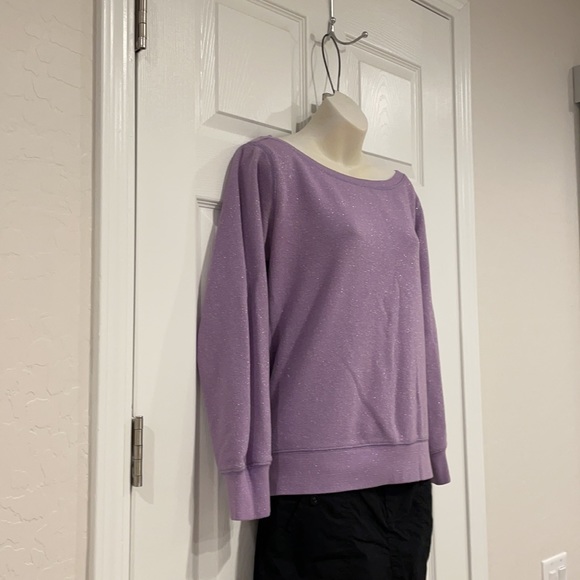 Sparkly Purple Sweatshirt - Picture 4 of 4